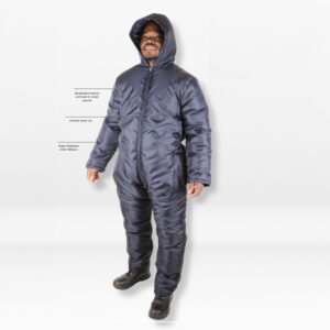 grange navy blue freezer suit