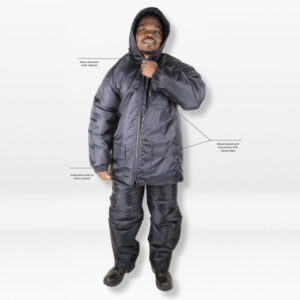 grange navy blue freezer jacket