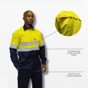 grange long sleeve reflective shirt