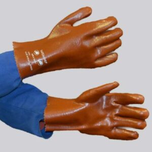 pvc medium weight glove open cuff